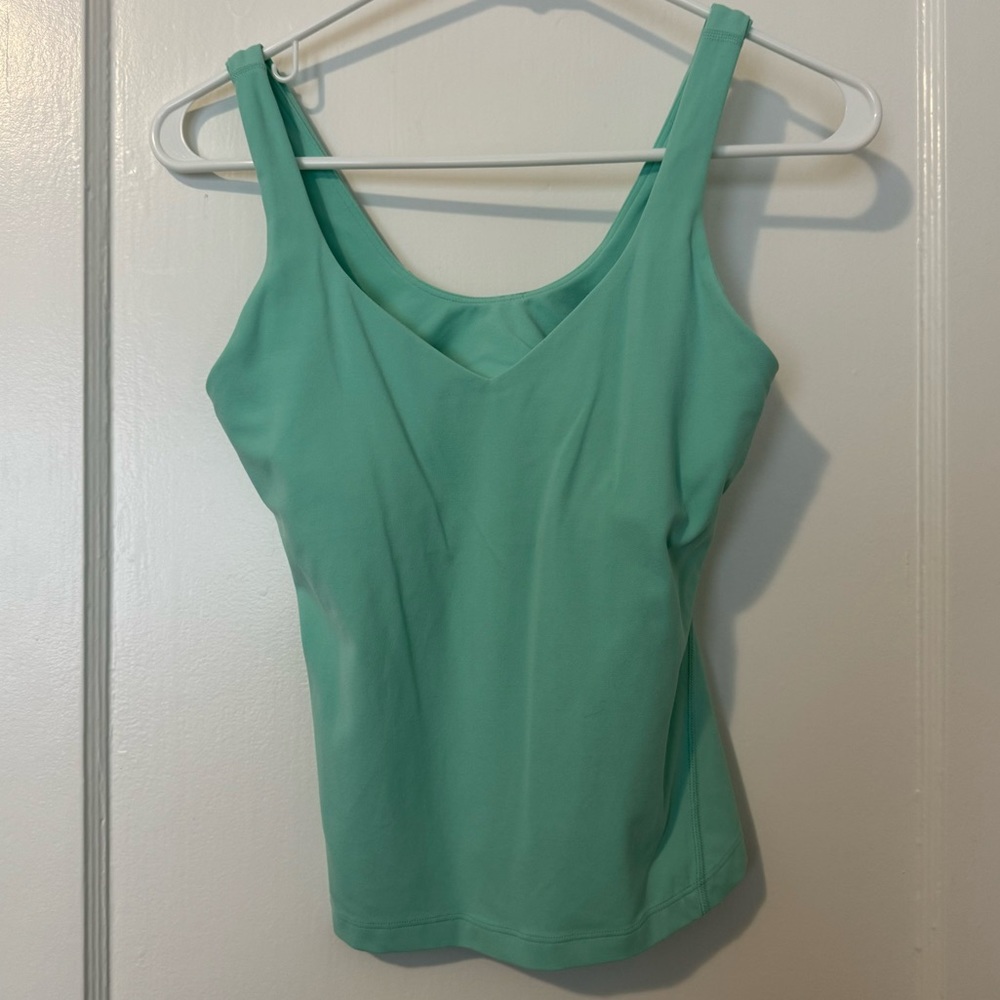 Lululemon align tank in wild mint size 6